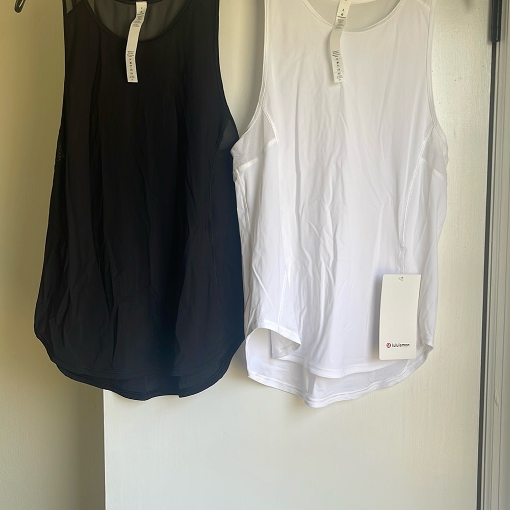 lululemon athletica Black SCULPT TANK II